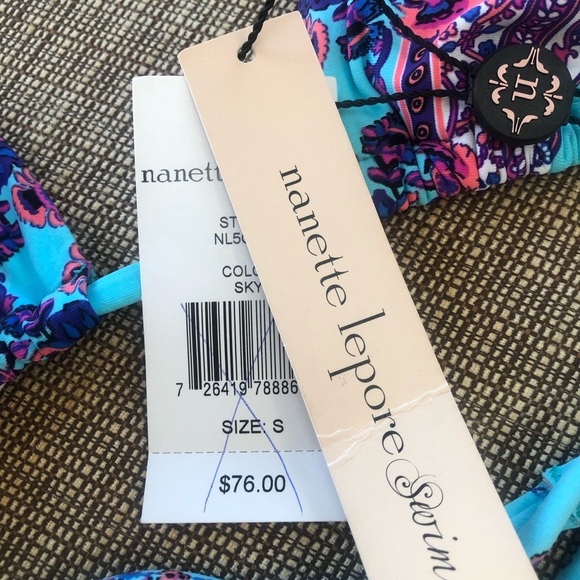 SOLD: Nannette Lepore Bikini Top - Picture 5 of 10